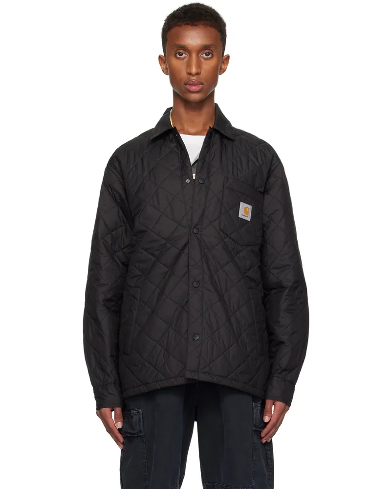 Carhartt WIP Black Wadeson Shirt Jacket Xx