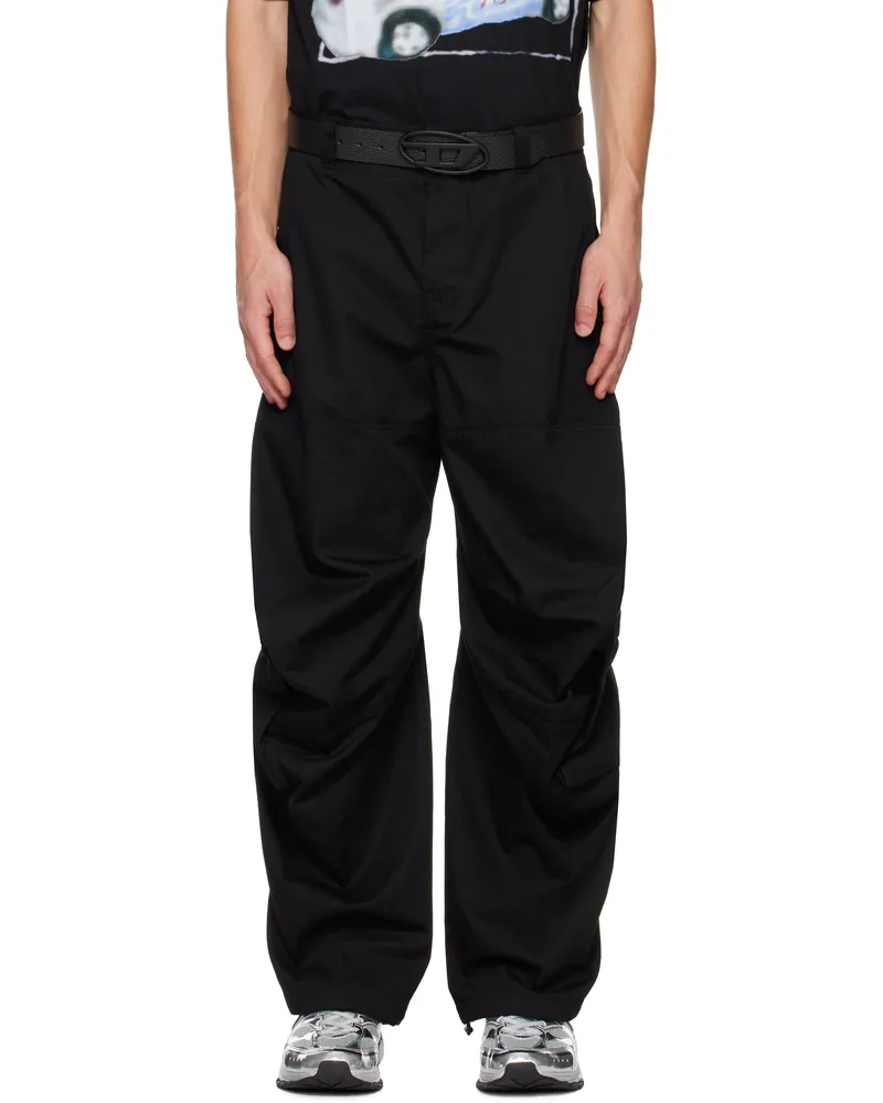 Diesel Black P-Arne-A Cargo Pants 9xx