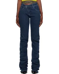 OTTOLINGER Blue Drape Jeans Blue