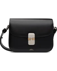 A.P.C. Black Small Grace Bag Lzz