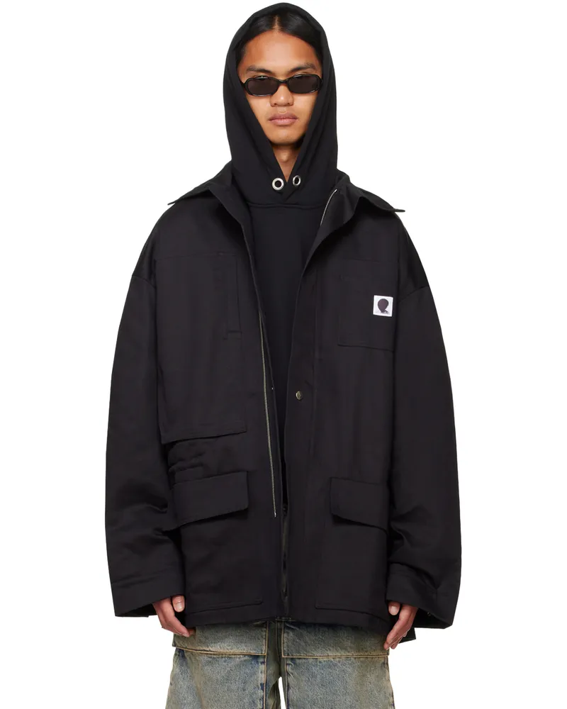 Spencer Badu Black Tundra Parka Black