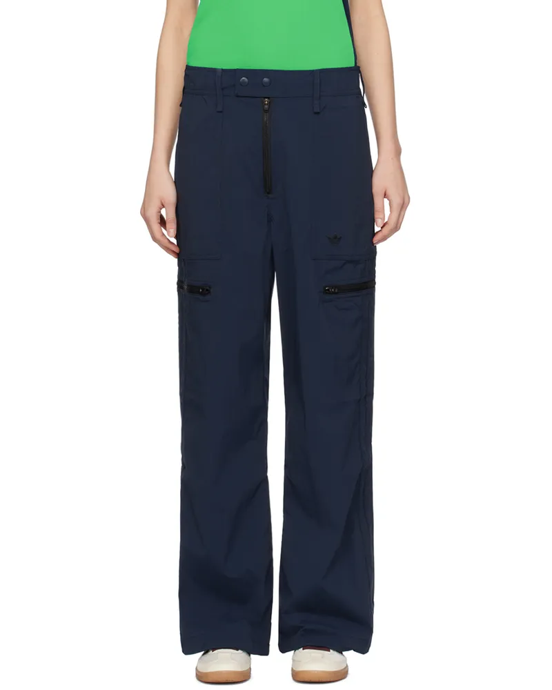 Wales Bonner Blue adidas Originals Edition Trousers Collegiate