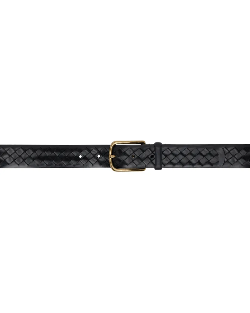 Officine Creative Italia Black OC Strip 28 Belt Nero