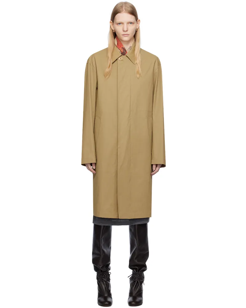 Christophe Lemaire SSENSE Exclusive Tan Coat Bg270