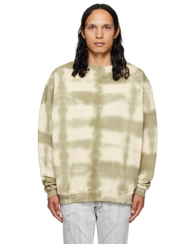 alchemist Beige & Green Laundry Lab Sweatshirt Bone