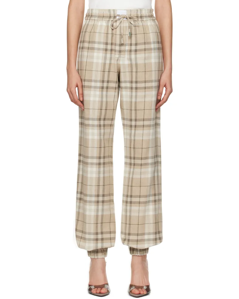 ATTICO Beige Long Trousers 198