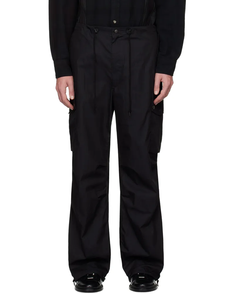 NEEDLES Black Field Cargo Pants B-black