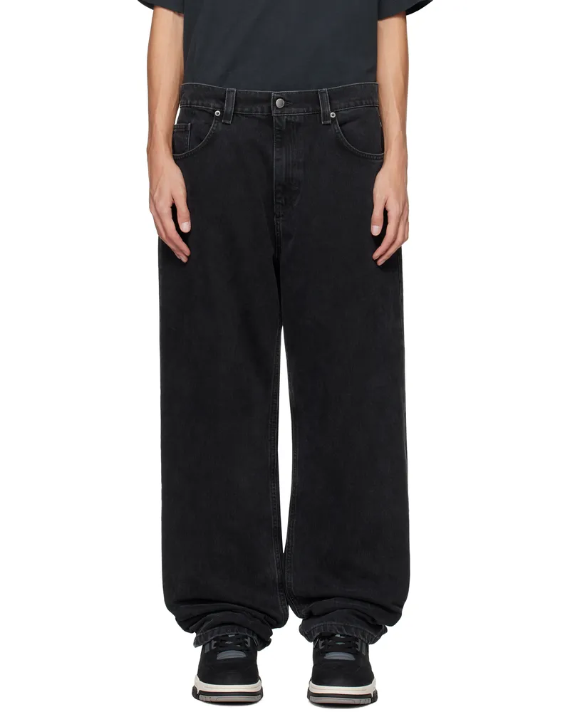 Axel Arigato Black Zine Relaxed-Fit Jeans Black