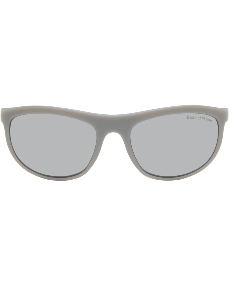 District Vision Gray Takeyoshi Altitude Master Sunglasses Flint