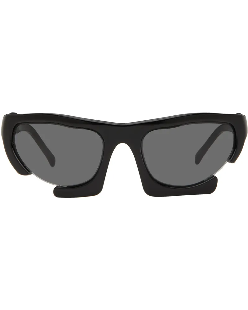 Heliot Emil Black Axially Sunglasses Shiny