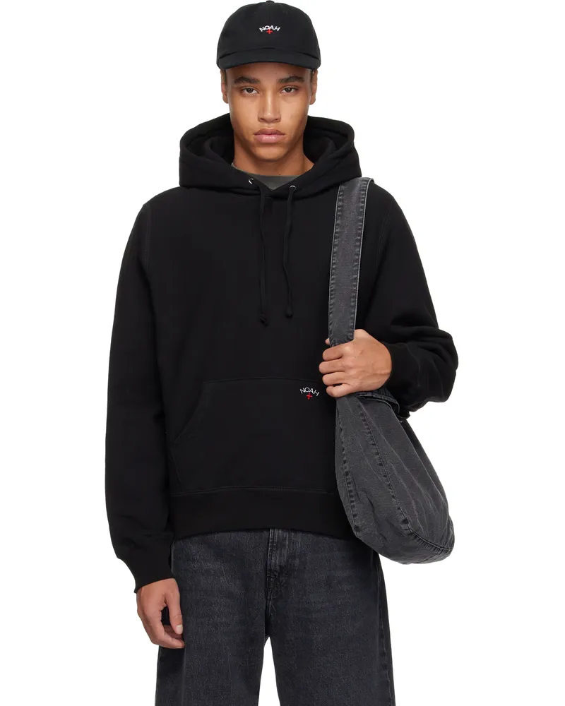 Noah NYC Black Core Classic Hoodie Black