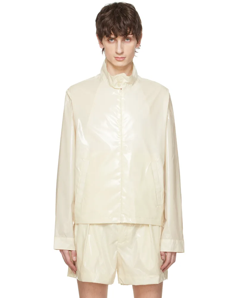 16ARLINGTON SSENSE Exclusive Off-White Haeto Jacket Milk