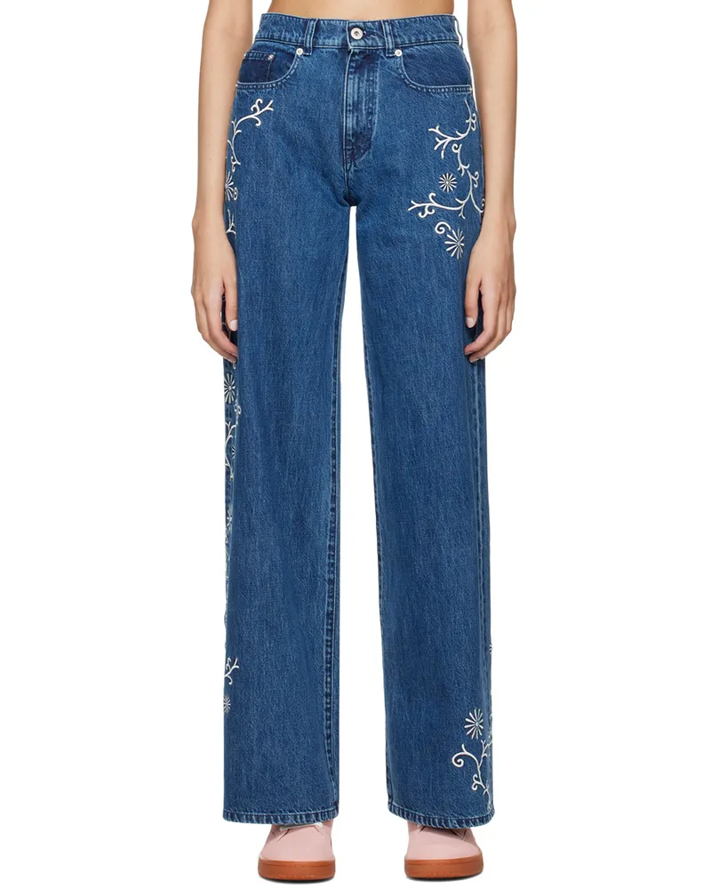 Kenzo Indigo Ayame Jeans Ds