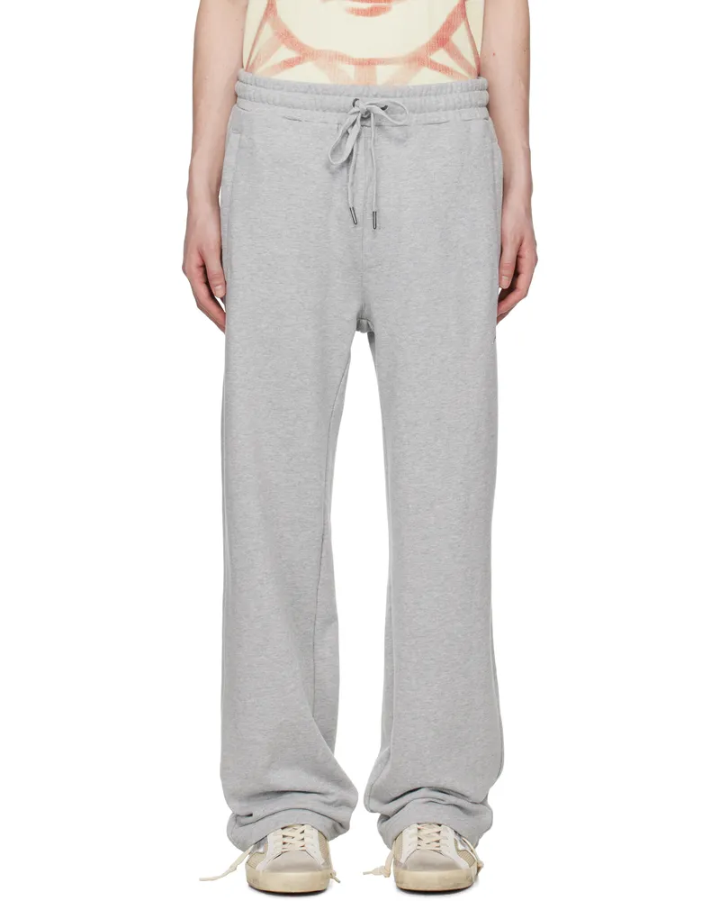 ksubi Gray Stinger Synthesis Sweatpants Dark