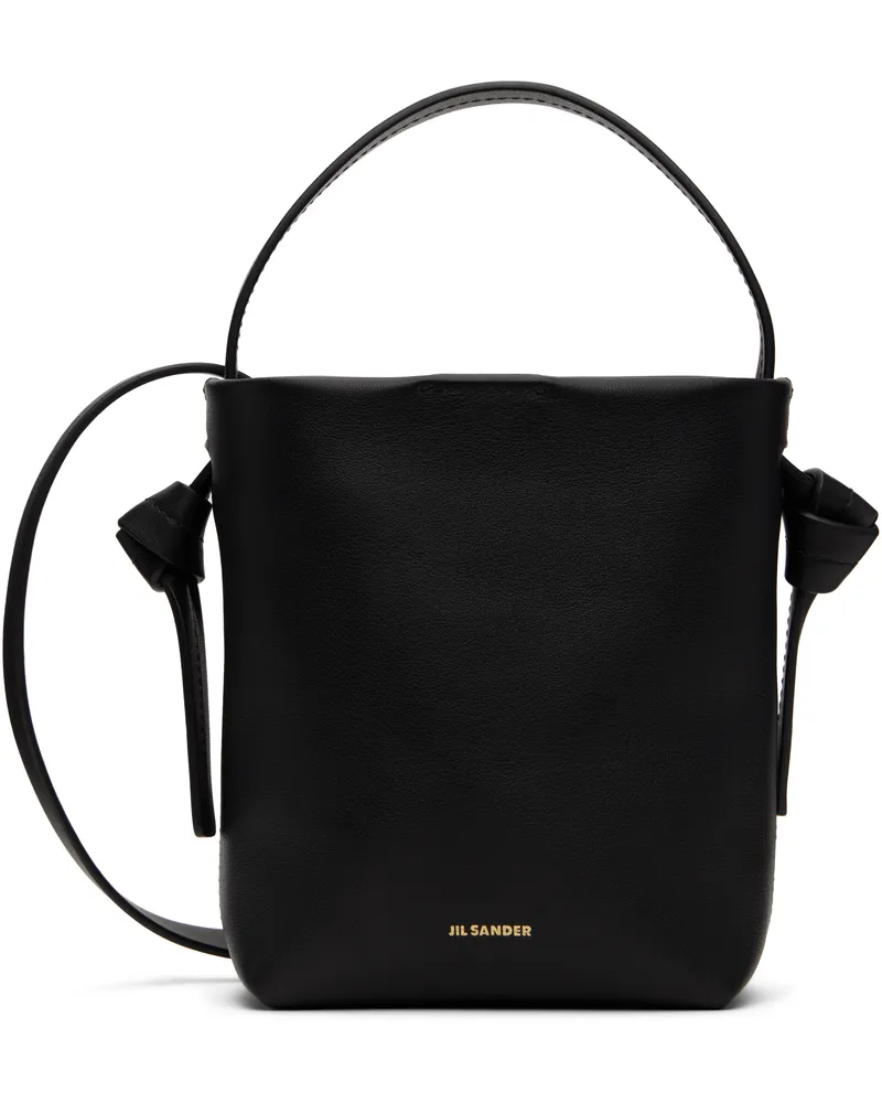 Jil Sander Black Knot Mini Bag 001