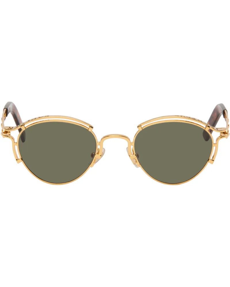 Jean Paul Gaultier Gold 'The 56-5102' Sunglasses 92-gold