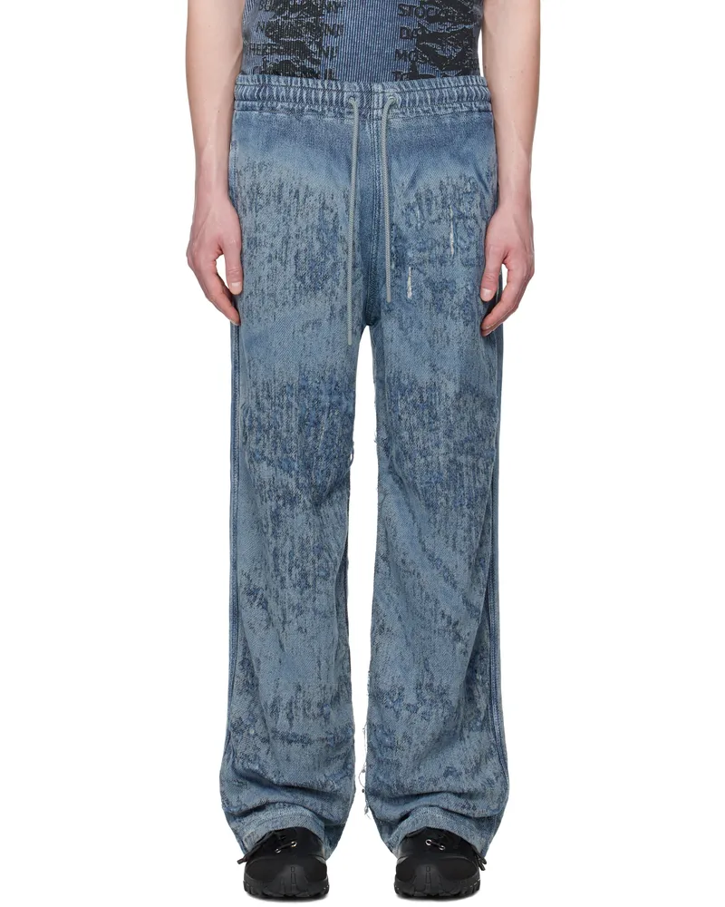 Diesel Blue D-Enimos-FSG Trousers 01