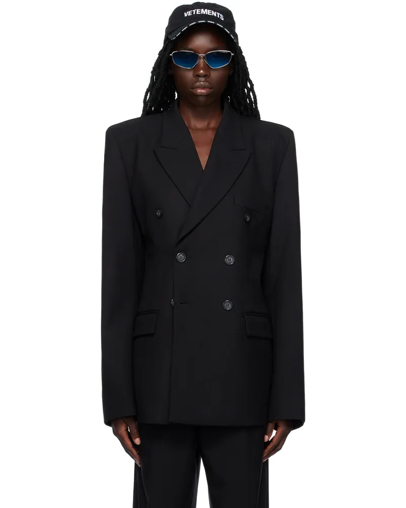VTMNTS Black Tailored Blazer Black
