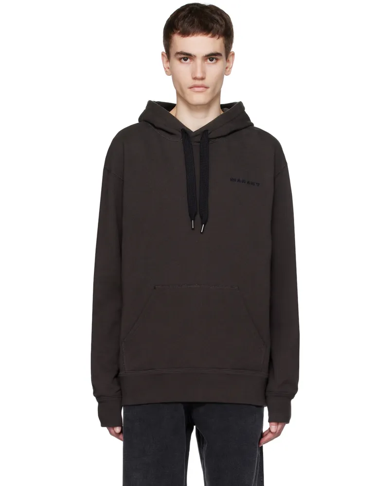 Isabel Marant Black Marcello Hoodie 02fk