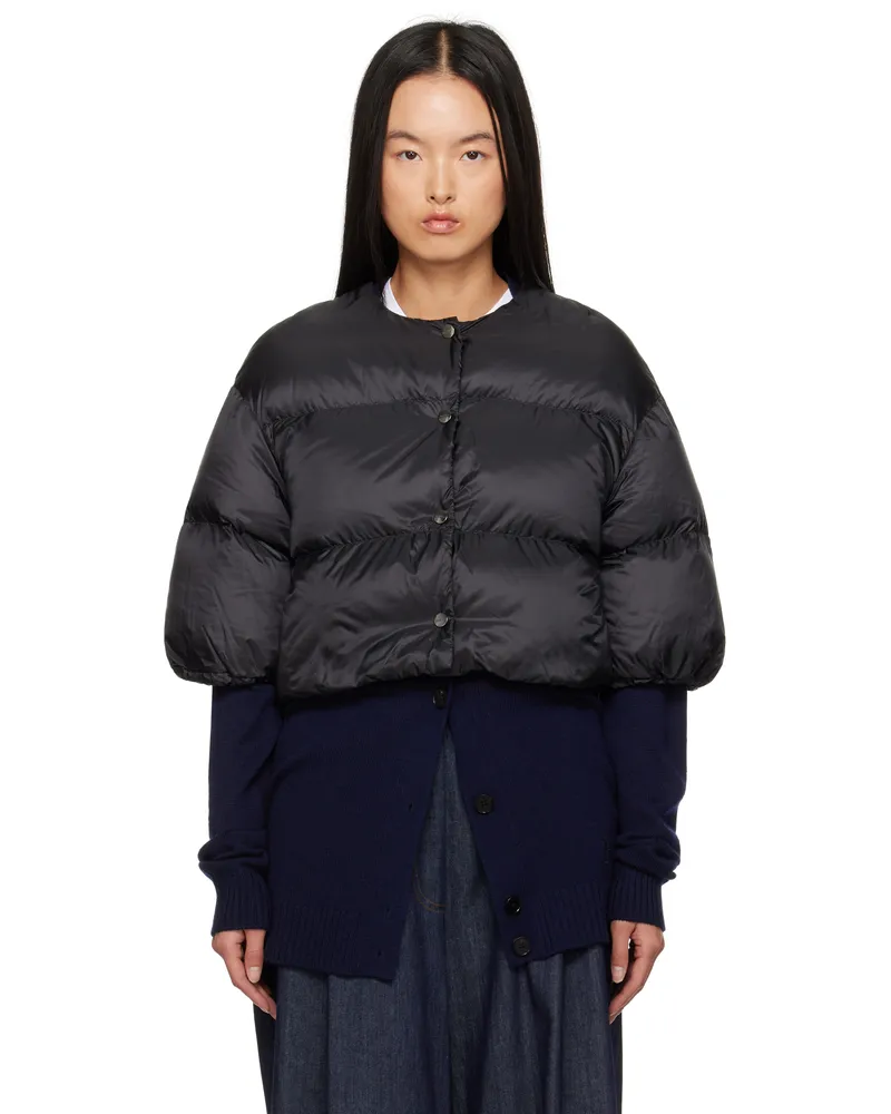 Max Mara Black Seico Down Jacket 009