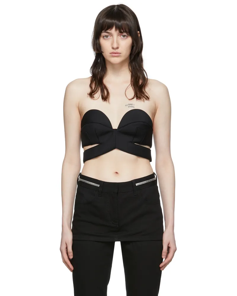 Givenchy Black Wool Bra 001