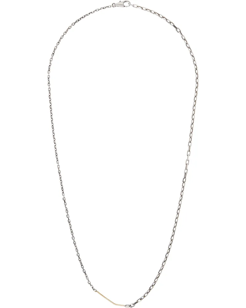 TITLE OF WORK Multi-Link Necklace Silver