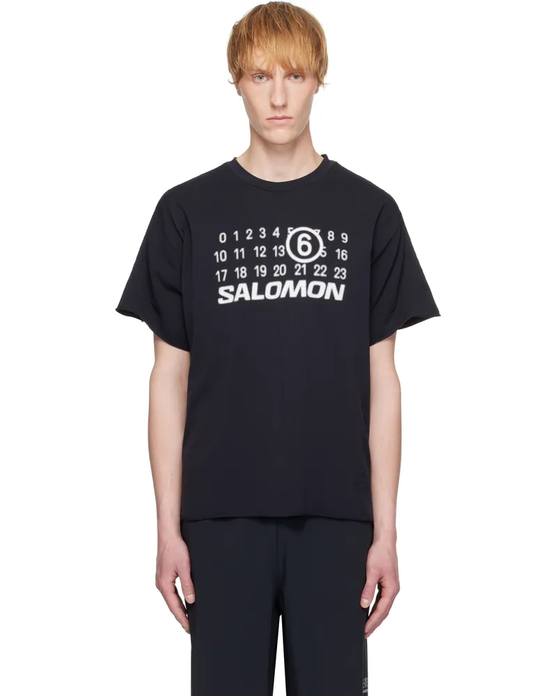 Maison Margiela Black Salomon Edition Seamless T-shirt 900