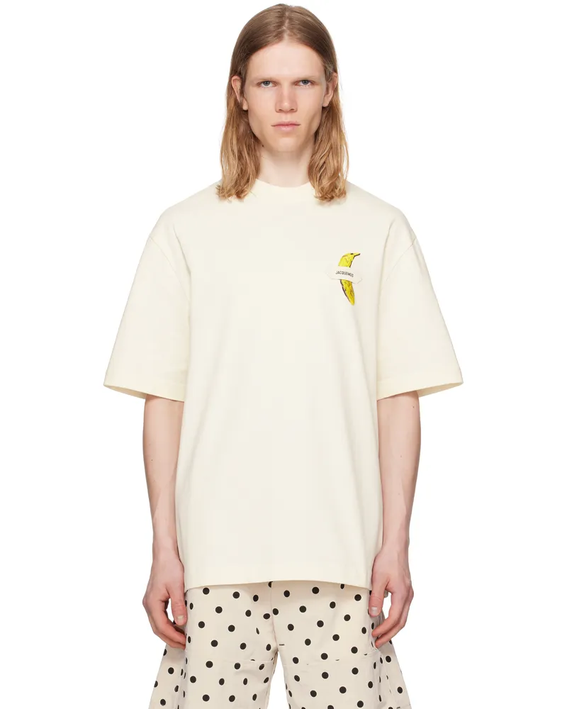 Jacquemus Off-White La Croisière 'The Banane' T-shirt 1it