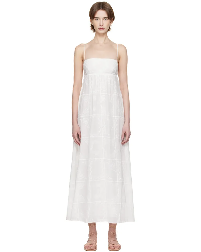 bec & bridge White Zalea Maxi Dress White