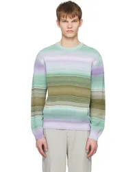 SOLID HOMME Multicolor Striped Sweater 514v