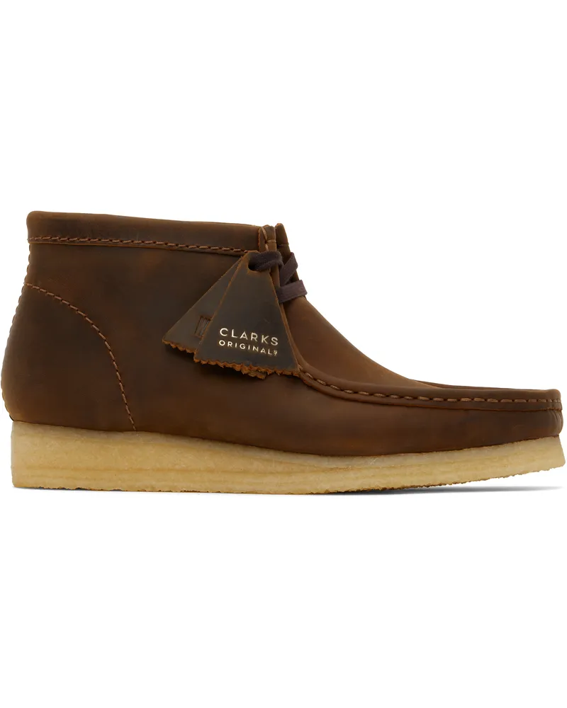 Clarks Brown Wallabee Desert Boots Beeswax