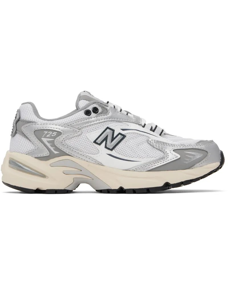 New Balance Gray & Silver ML725V1 Sneakers White
