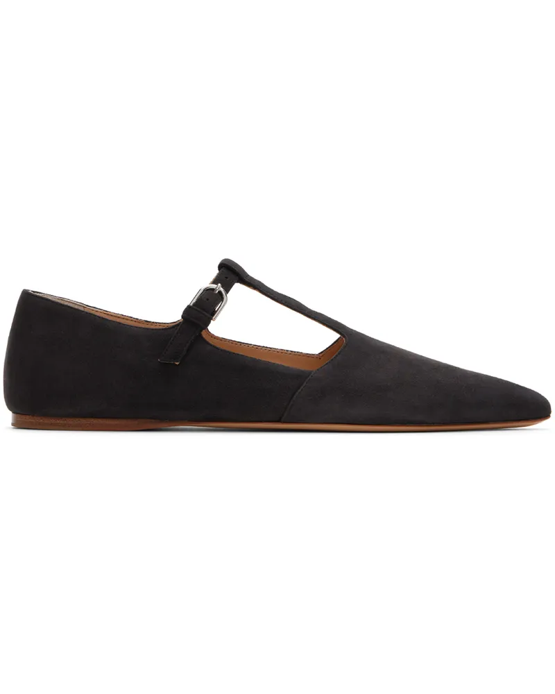 Gabriela Hearst Black Lola Ballerina Flats Blk