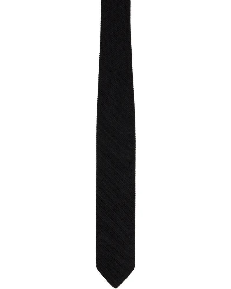 Mfpen Black Formal Tie Black