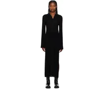 Black Nora Midi Dress