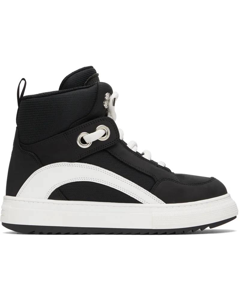 Dsquared2 Black & White Boogie Sneakers M063
