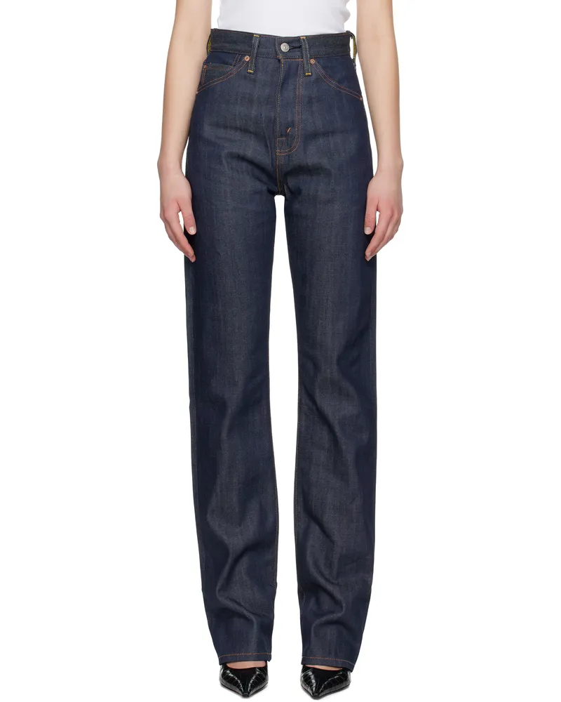 Levi's Navy 1950s 701 Jeans Dark