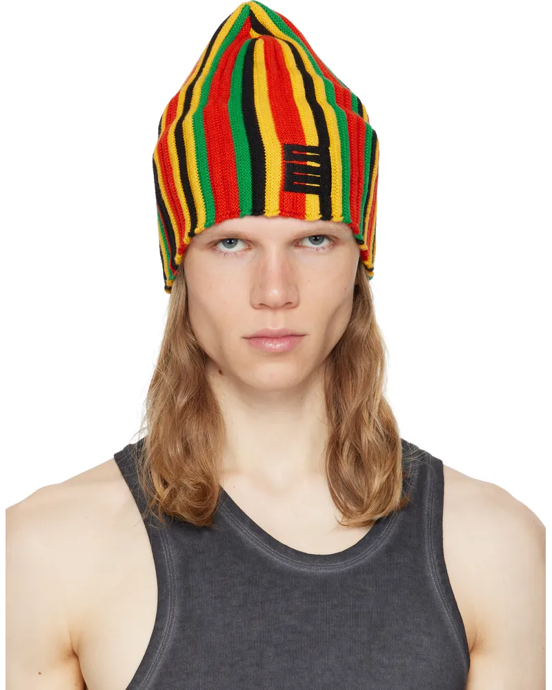 Spencer Badu Multicolor Knitted Beanie Multi