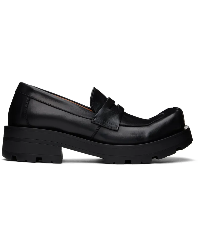 Charles Jeffrey Loverboy Black Sheathed Moggies Loafers Black