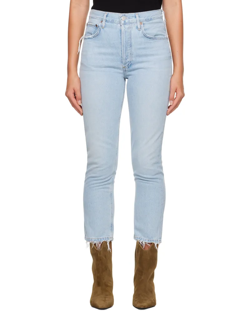 AGOLDE Blue Riley Jeans Reputation