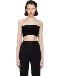 Alaïa Black Bandeau Tube Top Noir