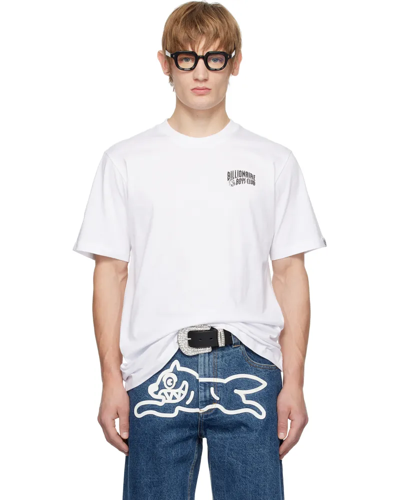 Billionaire Boys Club White Small Arch Logo T-shirt White