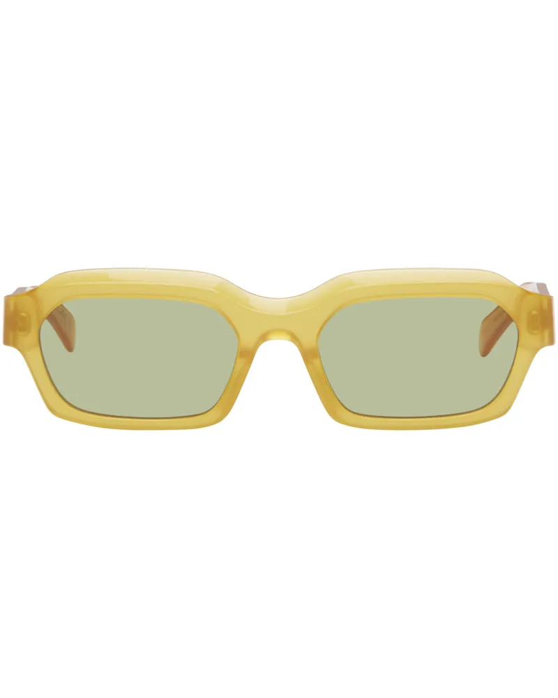 RETROSUPERFUTURE Yellow Boletus Sunglasses Sereno