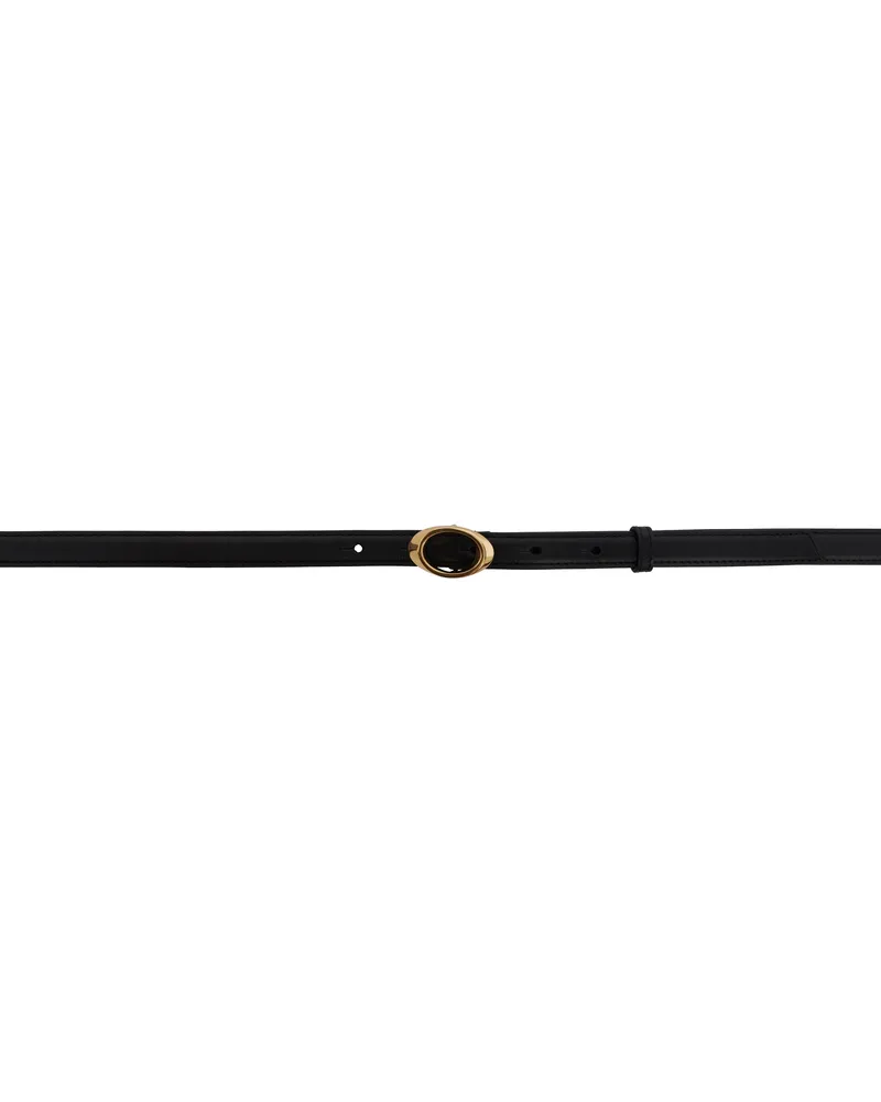 Lanvin Black Petale Belt Black