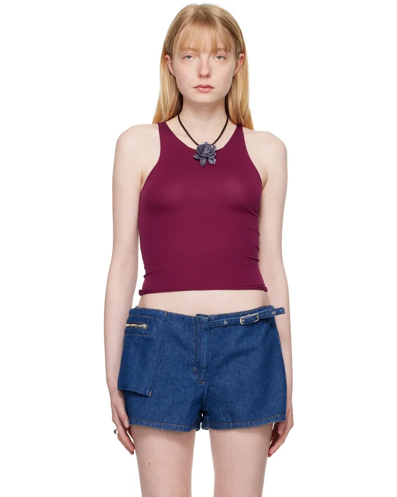 GIMAGUAS Burgundy Galu Tank Top Burgundy