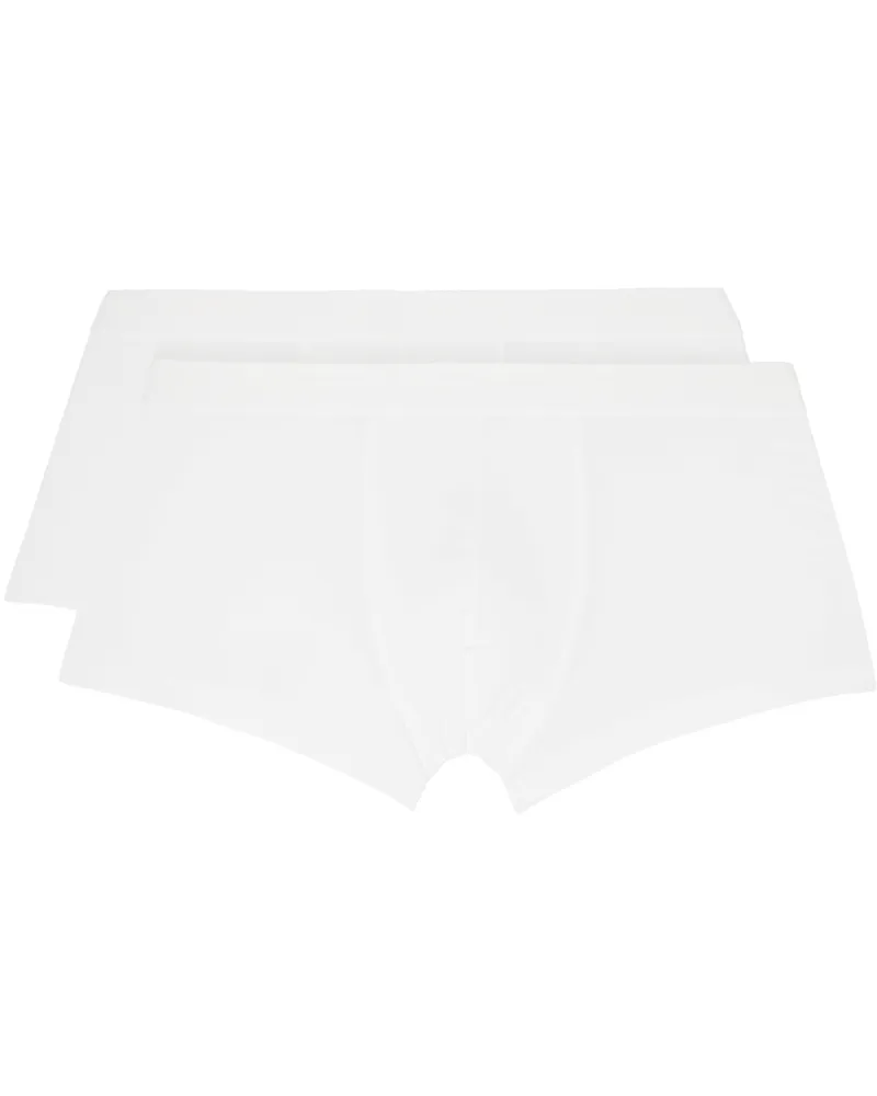 Sunspel Two-Pack White Twin Boxers White