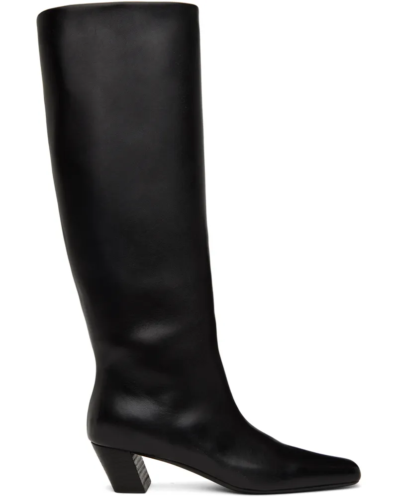 Marsèll Black Pannelletto Invernale Tall Boots 666