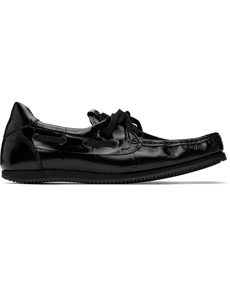 Jacquemus Black La Croisière 'The Batto' Loafers 990