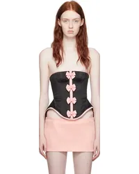 Fancì Club Black Bad Sheep Corset Pink