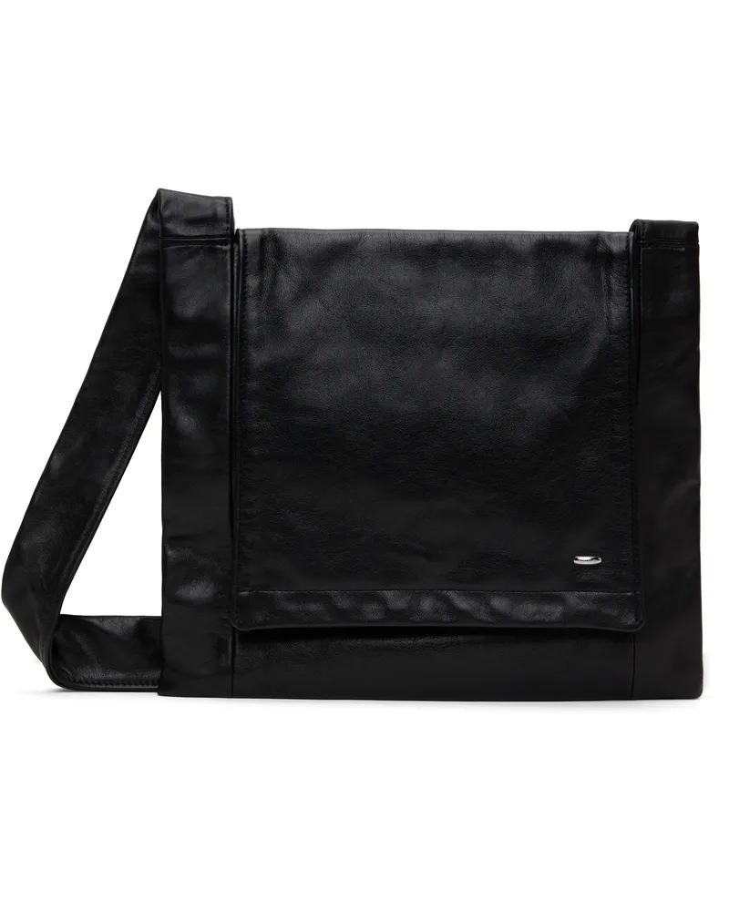 Our Legacy Black Slim Bag Malleable